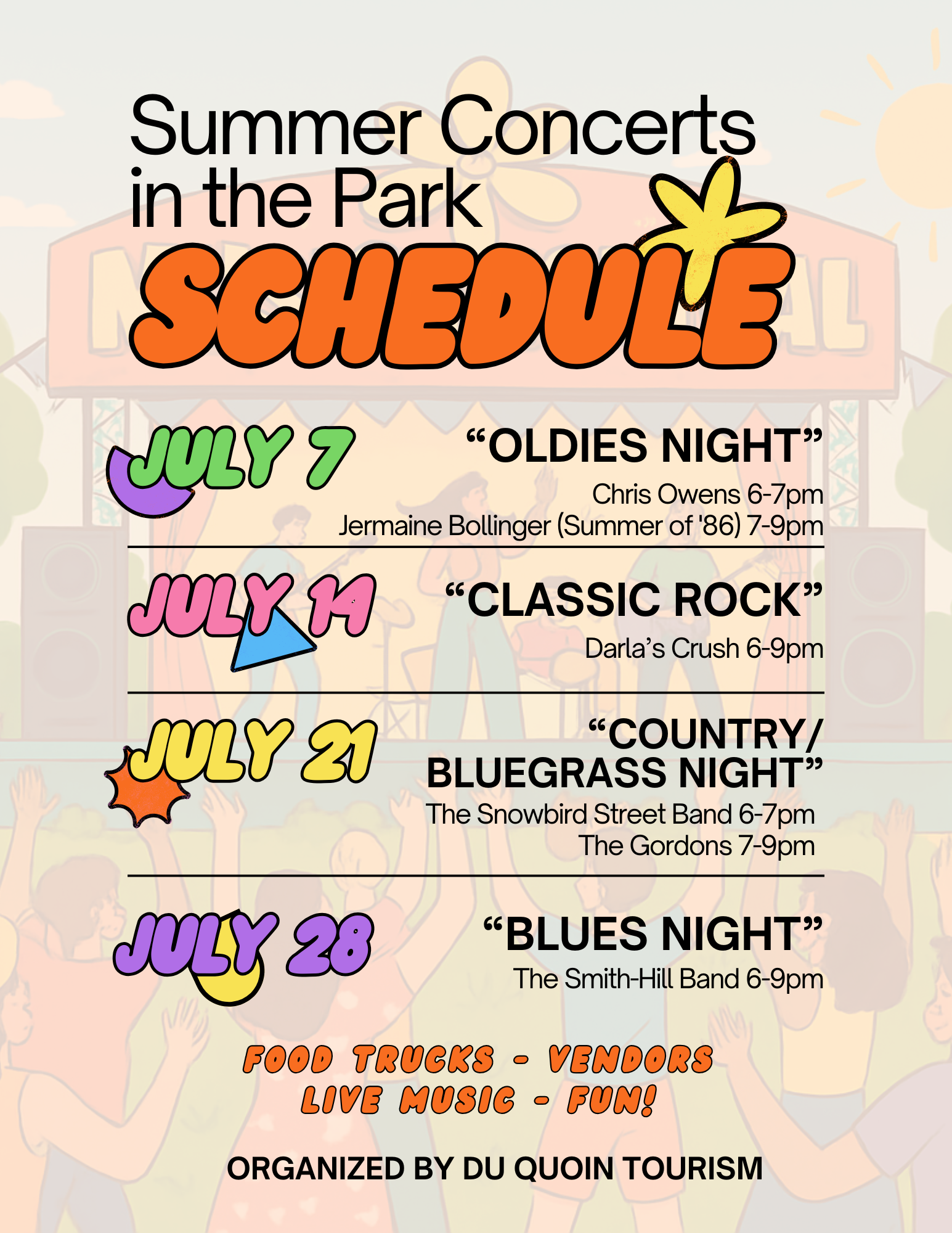 Duquoin Concerts in the Park